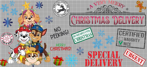 16oz Christmas-S 1290